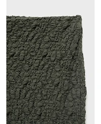 Mango Women's Straight Textured Pants