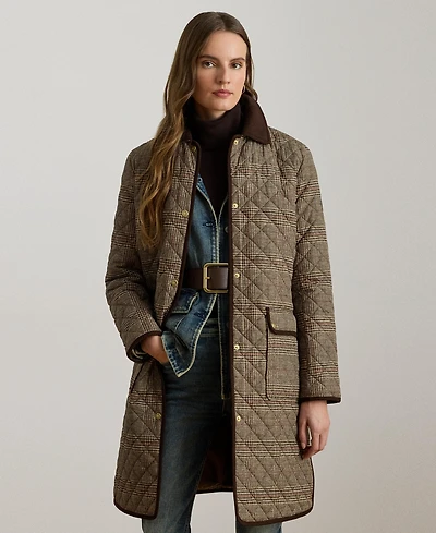 Lauren Ralph Petite Quilted Coat