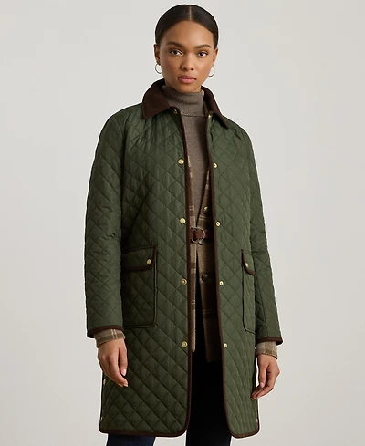 Lauren Ralph Petite Quilted Coat