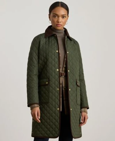 Lauren Ralph Lauren Womens Quilted Coat P Xs Xxl