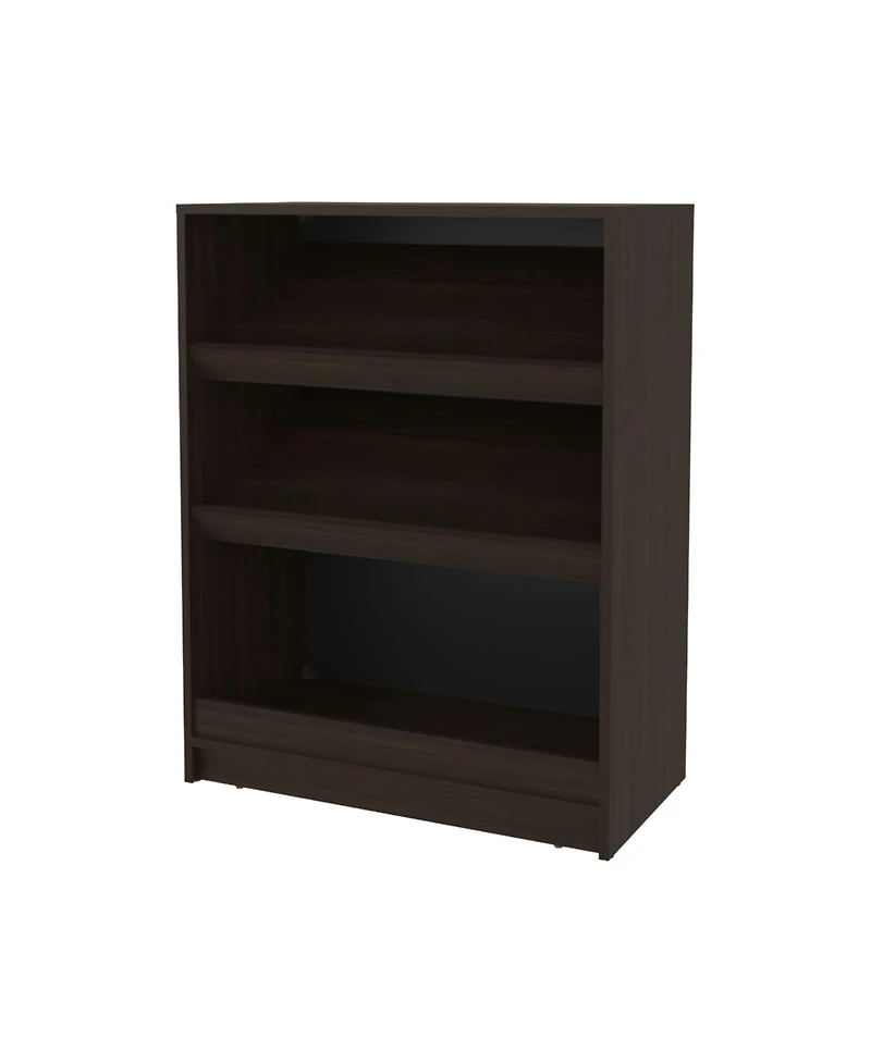 Oatman Shoe Rack with Open Storage, Wengue