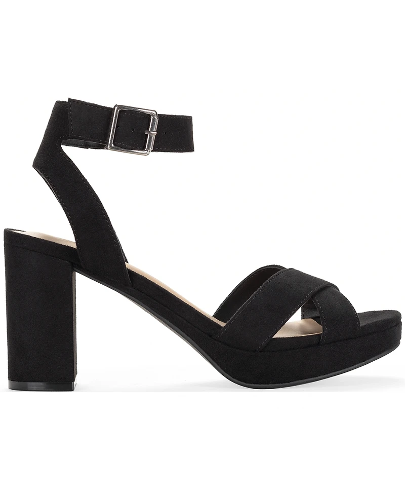 Style & Co Women's Shannonn Block-Heel Dress Sandals, Exclusively at Macy's