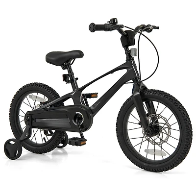 Kids Bike Lightweight with 2 Removable Training Wheels for Aged 4-7