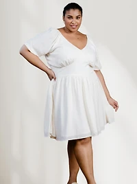 Able Women's Arden Ruched Mini Dress