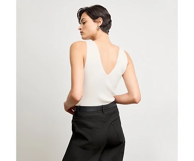 M.m.LaFleur Women's Alecia V-Neck Tank