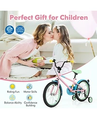 Kids Bicycle with Adjustable Handlebar and Seat for Comfort and Growth