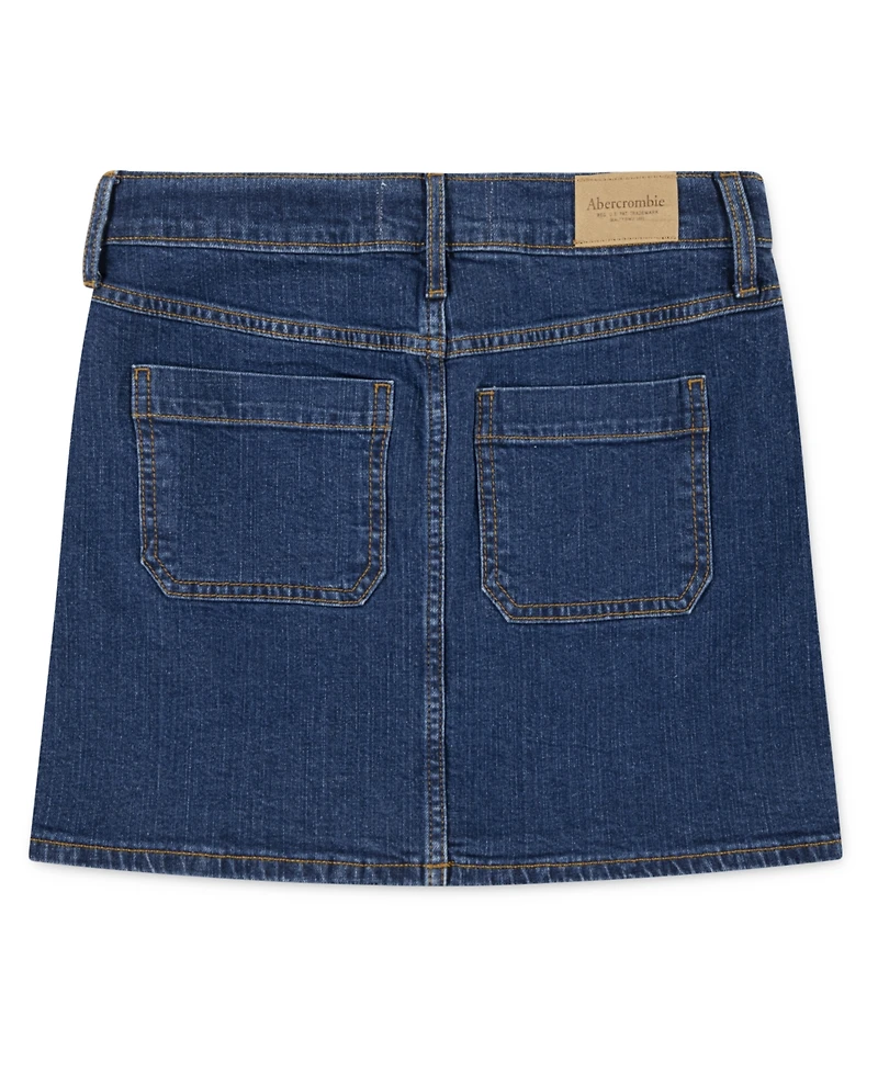 abercrombie kids Girls Denim Mini Skirt