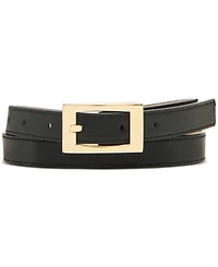 Steve Madden Faux-Leather Belts, Set of 3