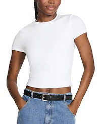 Steve Madden 1.18" Faux-Leather Belts, Set of 2