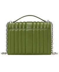 kate spade new york Deco Quilted Leather Small Chain Shoulder Bag