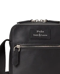 Polo Ralph Lauren Men's Smooth Leather Crossbody Bag