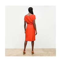M.m.LaFleur Women's Jillian Dress - Eco Heavy Soft Wave