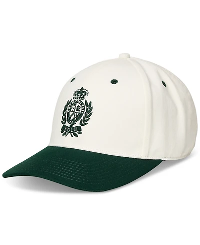 Polo Ralph Lauren Men's Two-Tone Crest Twill Ball Cap