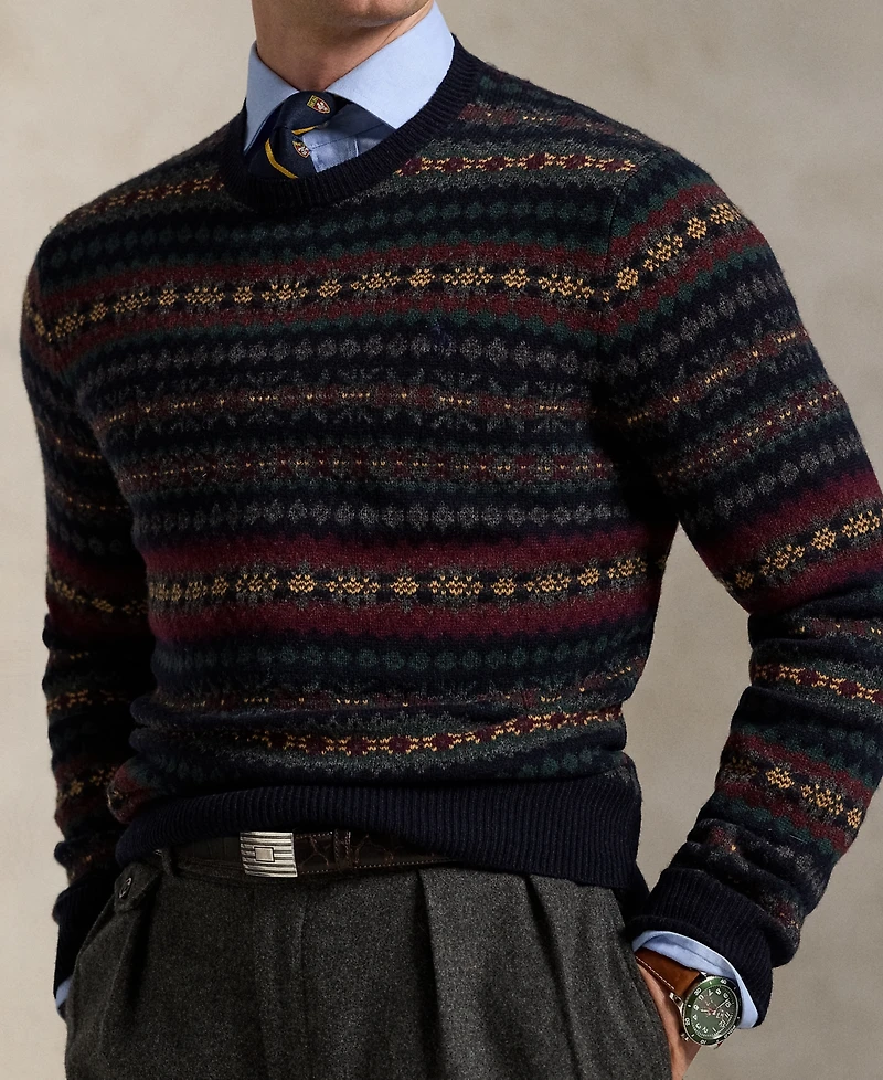 Polo Ralph Lauren Men's Fair Isle Wool Sweater