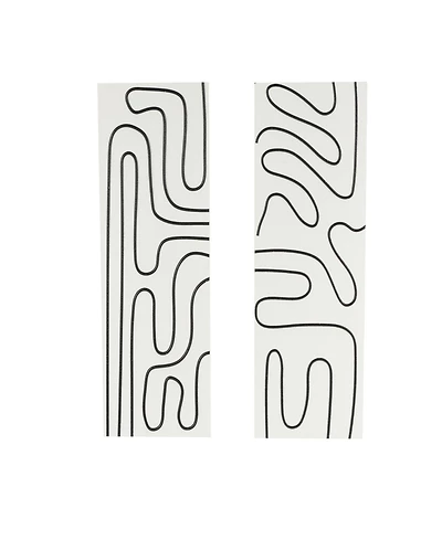 Rosemary Lane Wood Contemporary Wall Art, Set of 2