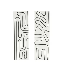 Rosemary Lane Wood Contemporary Wall Art, Set of 2