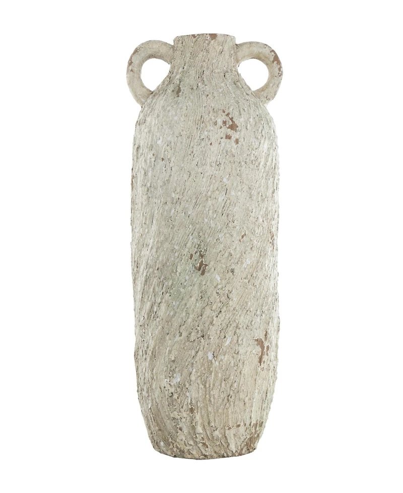 Rosemary Lane Magnesium Oxide 15" Contemporary Vase