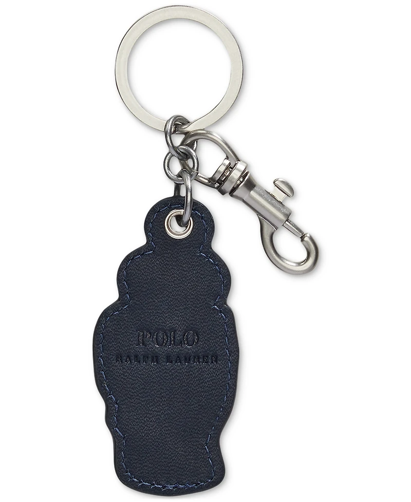 Polo Ralph Lauren Men's Polo Bear Leather Key Fob