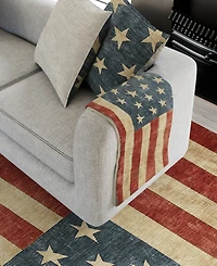 Addison Liberty Machine Washable LB1 5'x7'6" Area Rug Set