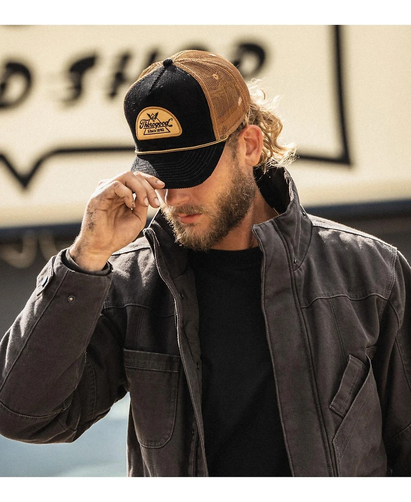 Thorogood Men's Vintage Corduroy Snap Back Hat