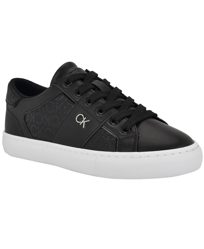 Calvin Klein Women's Charie Logo Lace-up Sneakers