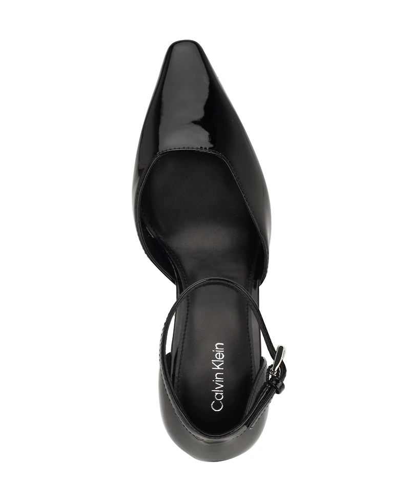 Calvin Klein Women's Nalene d'Orsay Block Heel Pumps