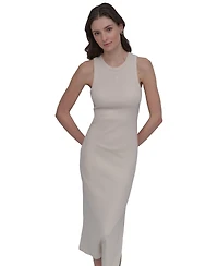 Dkny Jeans Women's Side-Slit Tank Midi Dress