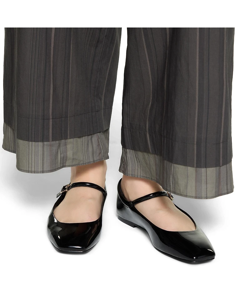 Aldo Women's Kristyn Square-Toe Mary Jane Flats