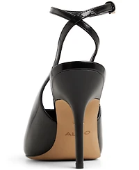 Aldo Women's Lisandre High-Vamp Ankle-Wrap Heeled Pumps