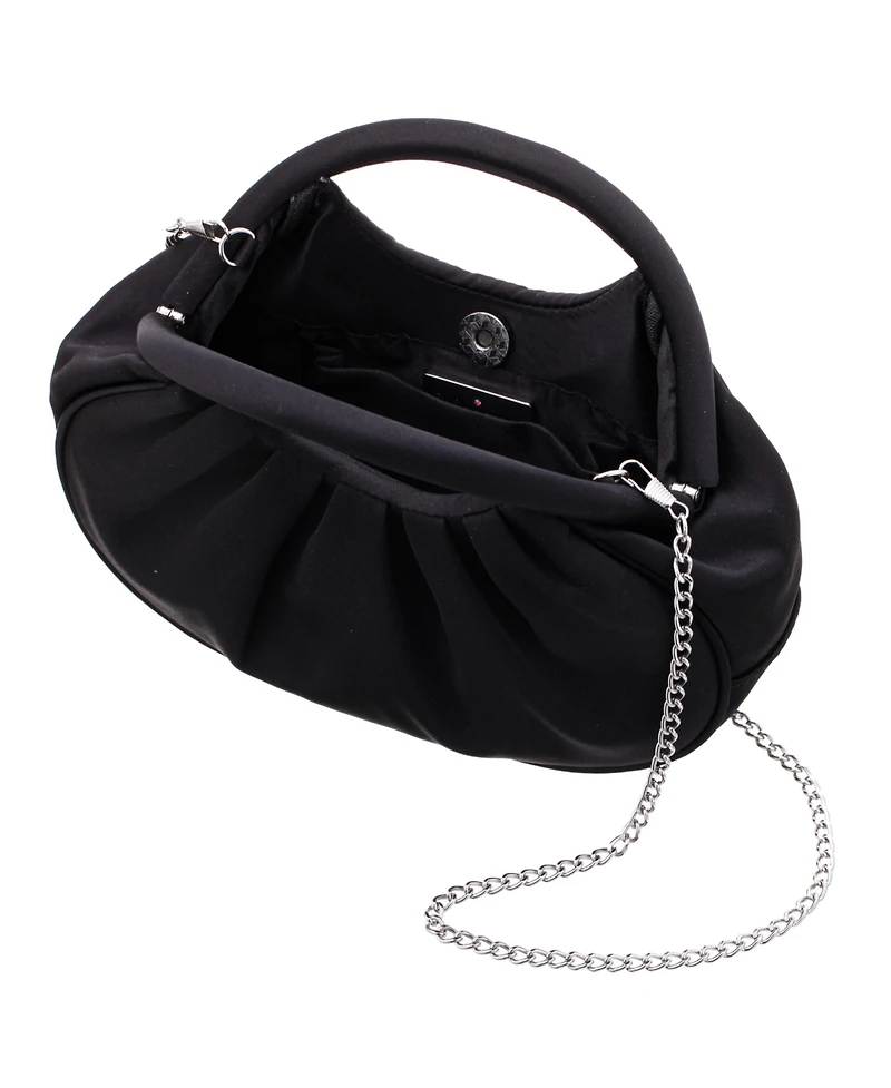 Nina Mini Moon with Cut Out Handle Satchel Bag