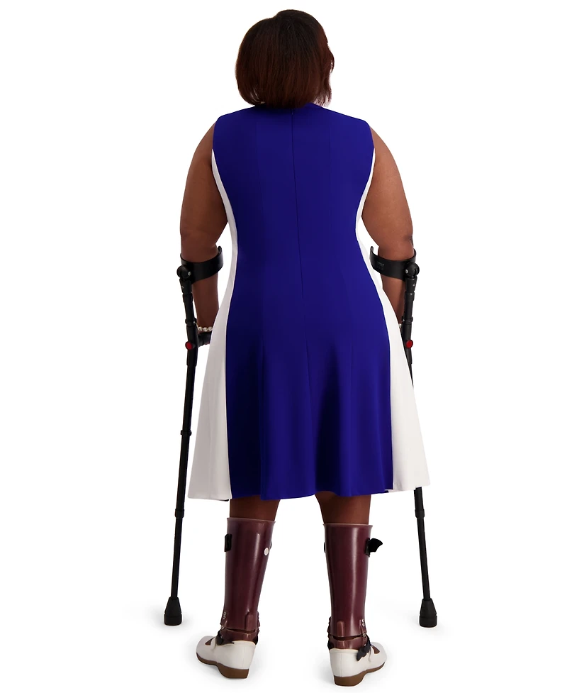 Kasper Women's Seamed Sleeveless Dress