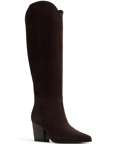 Aldo Women's Kaely Knee-High Tall Western Boots