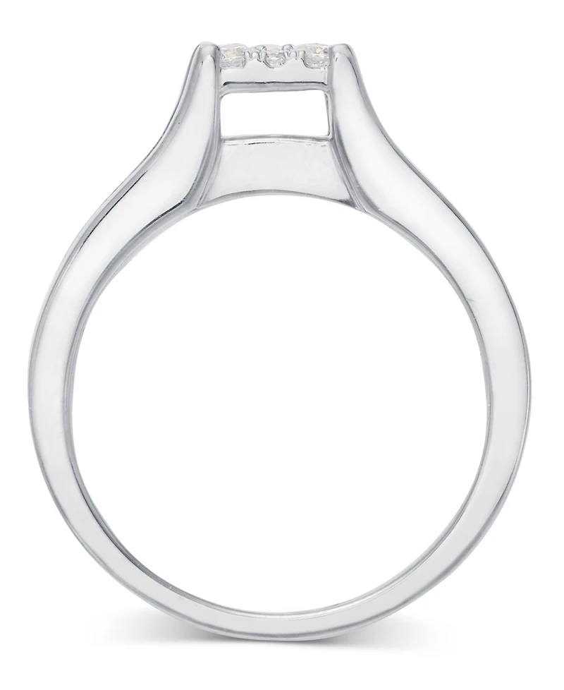 Diamond Bridal Channel Set (1 ct. t.w.) 14k White, Yellow or Rose Gold