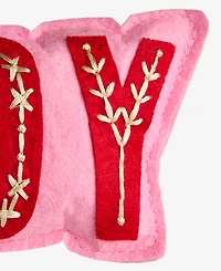 Holiday Lane Tiny Tidings Joy Fabric Ornament, Macy's Exclusive