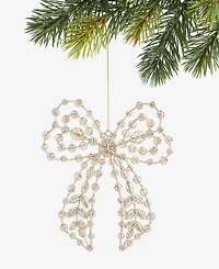 Holiday Lane Jeweled Classics Gem Bow Ornament, Macy's Exclusive