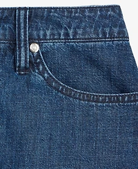On 34th Women's Denim Flared Midi Skirt, Exclusively at Macy's