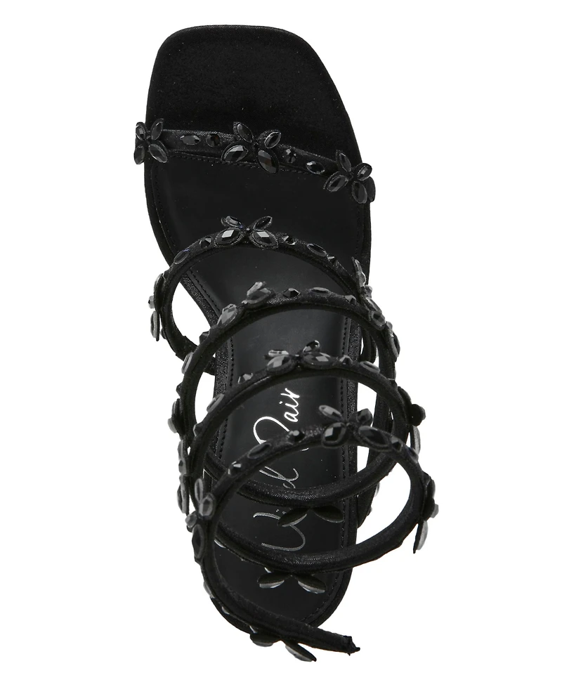 Wild Pair Women's Strappy Block Heel Evening Sandals, Exclusively at Macy's