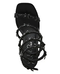 Wild Pair Women's Strappy Block Heel Evening Sandals, Exclusively at Macy's