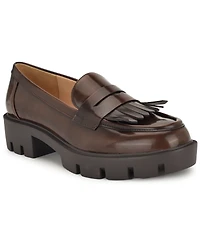 Nine West Women's Missa Lug Sole Penny Loafers