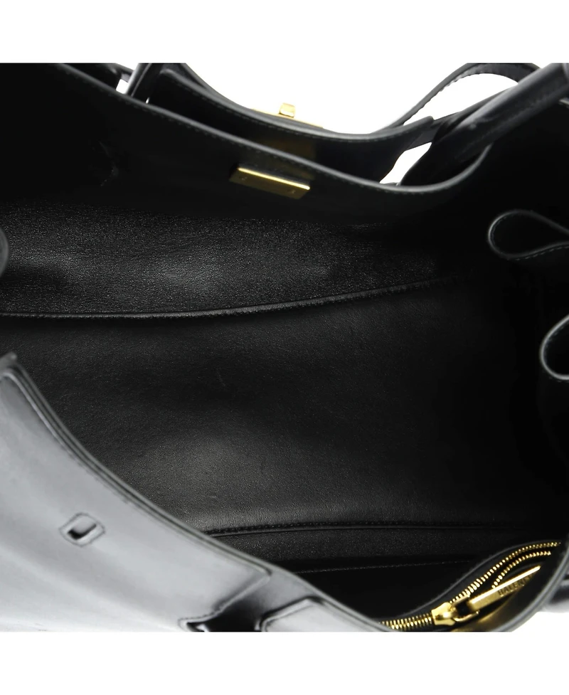 Pre-Owned Balenciaga Medium Bel Air Carry All Bag Leather