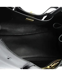 Pre-Owned Balenciaga Medium Bel Air Carry All Bag Leather