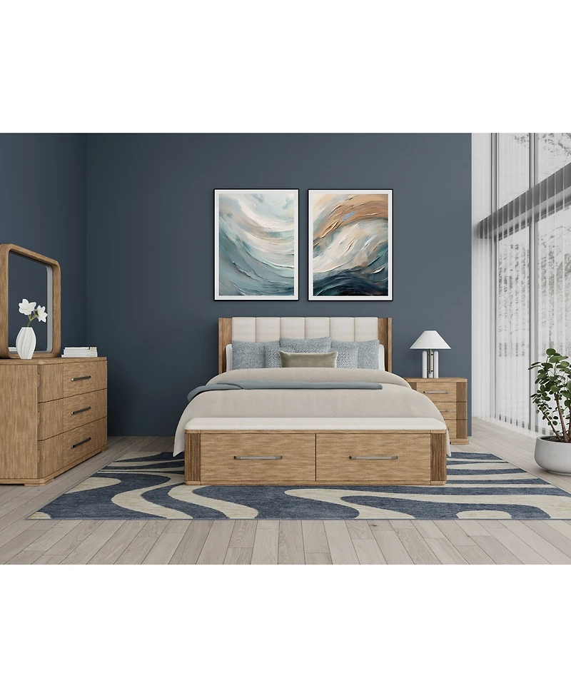 Frandlyn 3-Pc. King Bedroom Set (Storage Bed, Dresser & Nightstand)