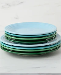 Fiesta Aegean Classic Rim Luncheon Plates, Set of 4