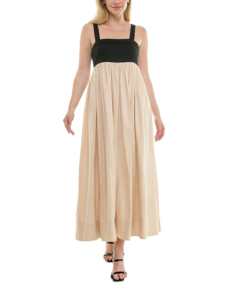 Taylor Women's Sleeveless Empire-Waist Dress