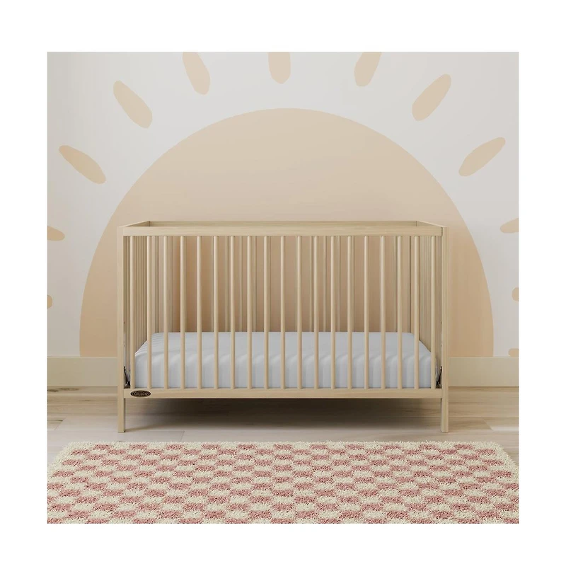 Graco Teddi 5-in-1 Convertible Crib - Driftwood