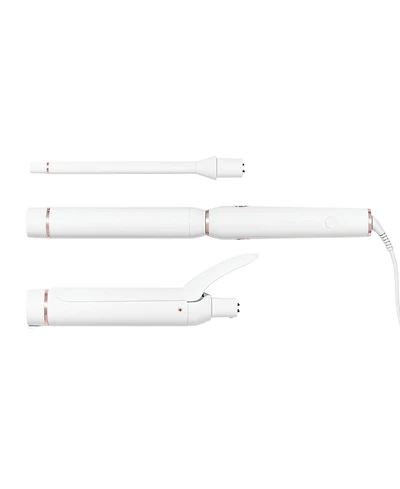 T3 Switch Kit Curl Trio Professional Ionic Interchangeable Curling Iron with 3 CeramicClip & Wand Barrels for Curling and Waving