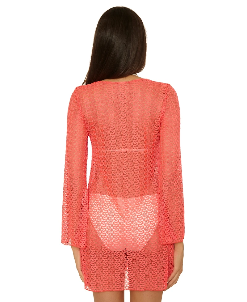 Becca Women's Crocheted Cover-Up Dress