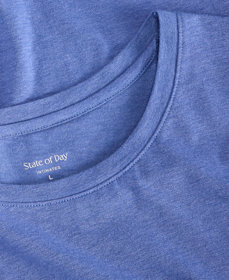 State of Day Women's Cotton Blend Short-Sleeve Sleep Tee Xs-3X
