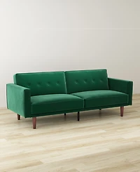 Gold Sparrow 84" Velvet Blake Convertible Sofa Bed, Created for Macy's