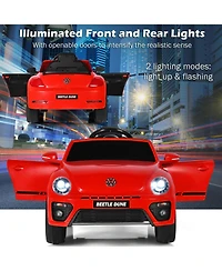 Volkswagen Beetle Kids Electric Ride On Car with Remote Control